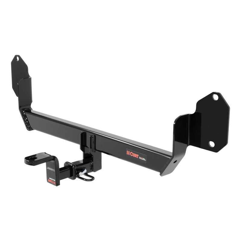CURT 114173 Class 1 Trailer Hitch with Ball Mount, 1-1/4-In Receiver, Fits Select Mini Cooper